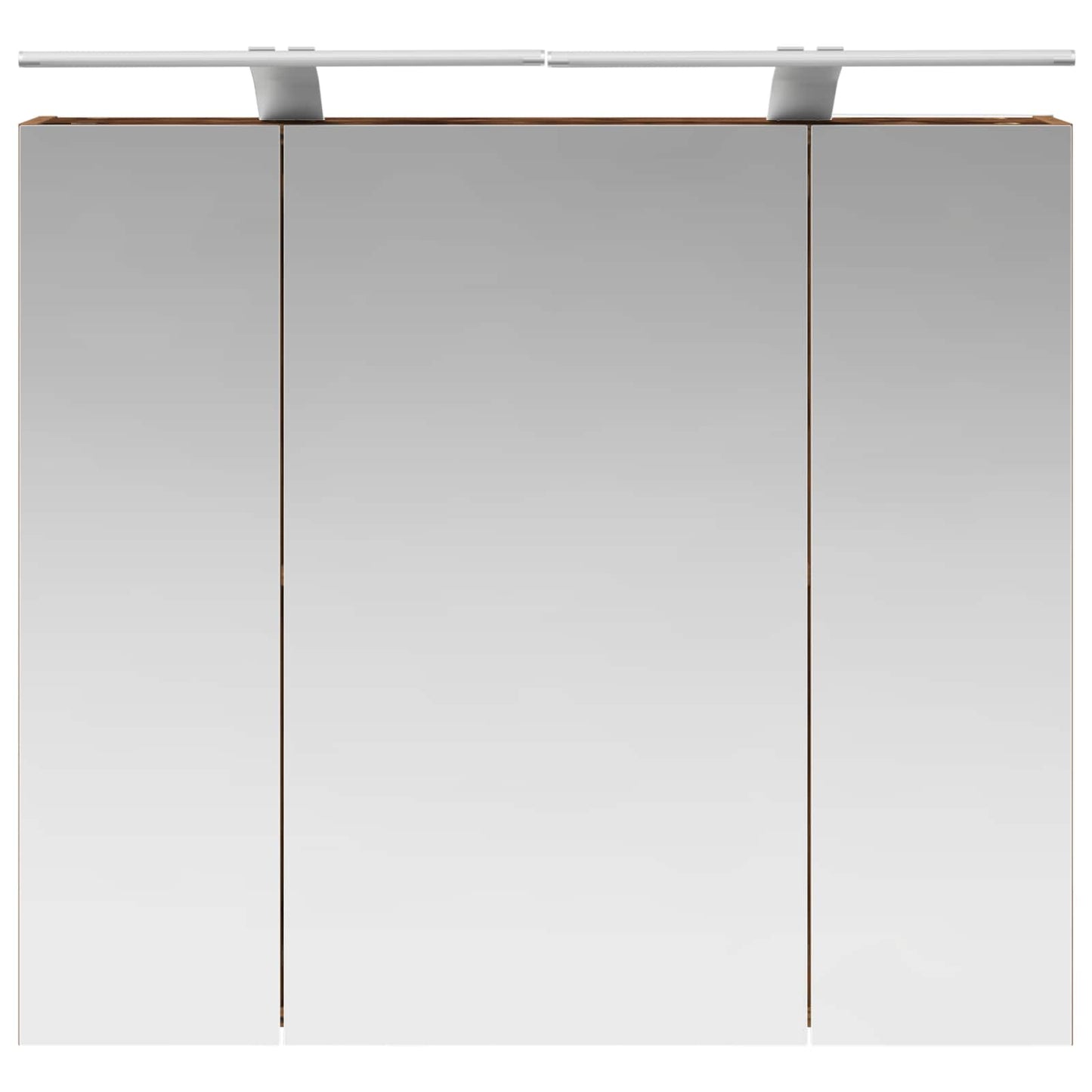 Baderomsspeilskap Gammelt tre 80 x 14.5 x 70 cm Konstruert tre