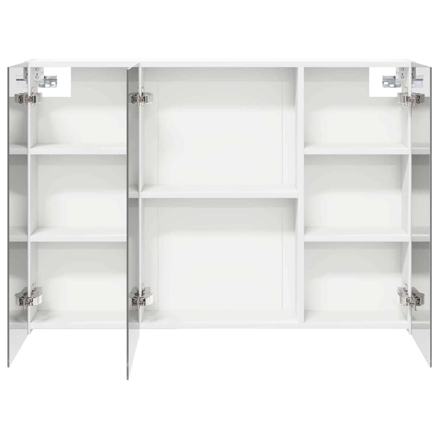 Baderomsspeilskap Hvit 100 x 14,5 x 70 cm Konstruert tre