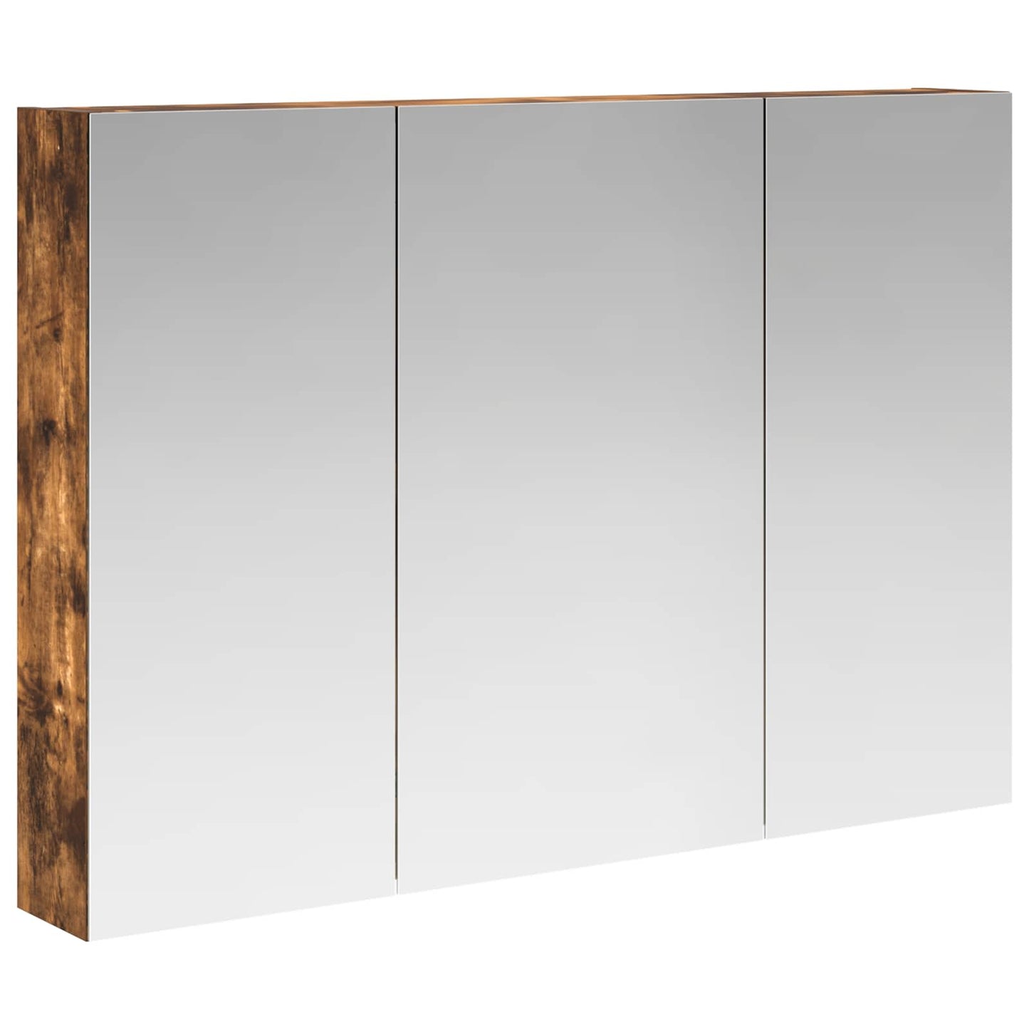 Baderomsspeilskap Røkt eik 100 x 14,5 x 70 cm Konstruert tre