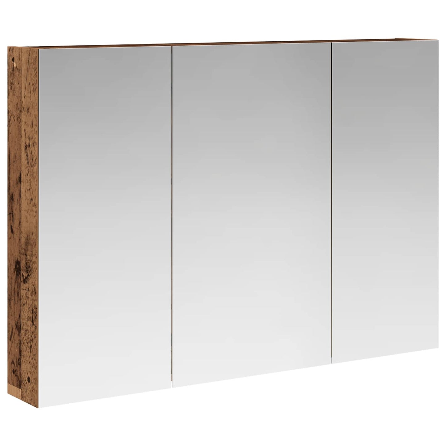 Baderomsspeilskap Gammelt tre 100 x 14,5 x 70 cm Konstruert tre