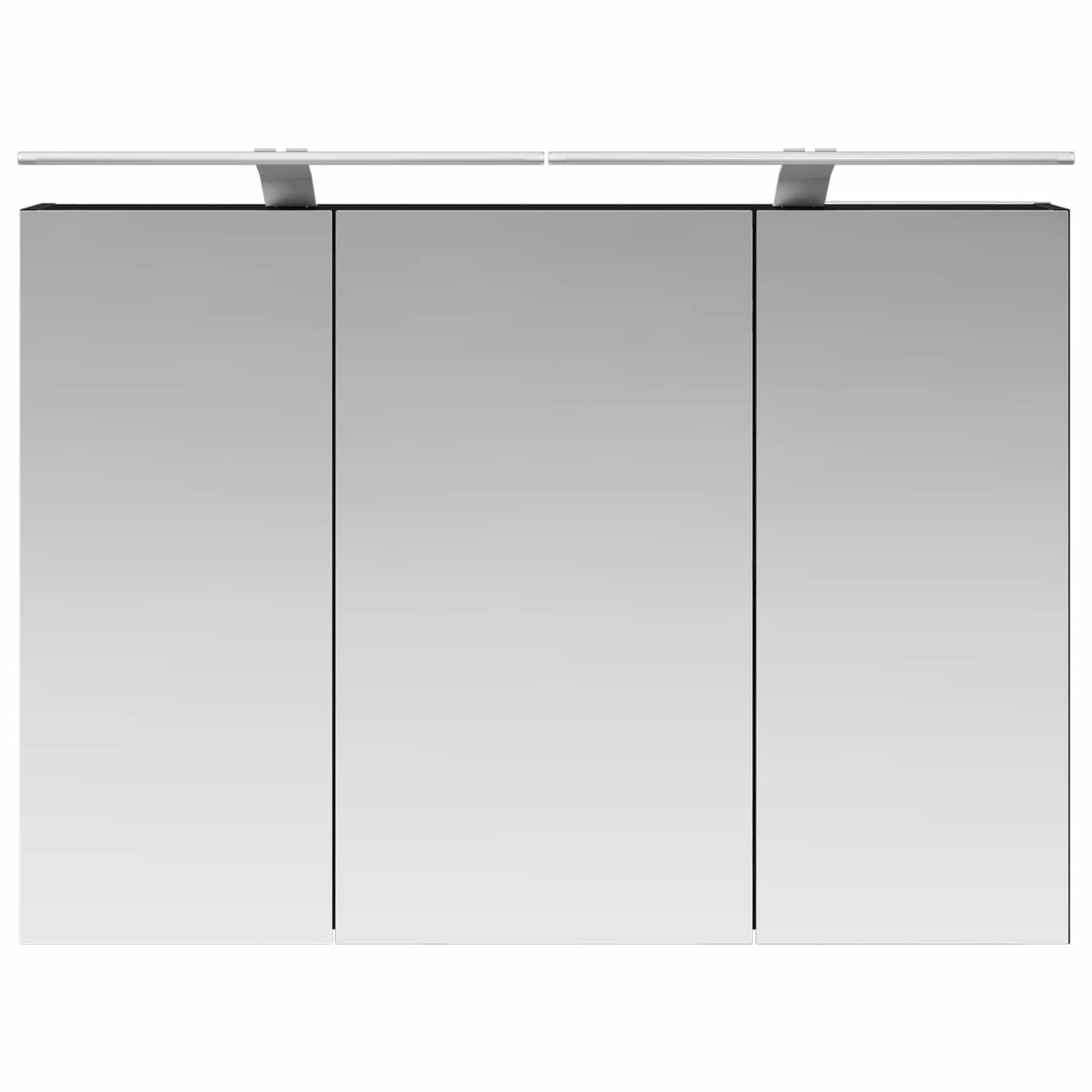 Baderomsspeilskap Svart Eik 100 x 14,5 x 70 cm Konstruert tre