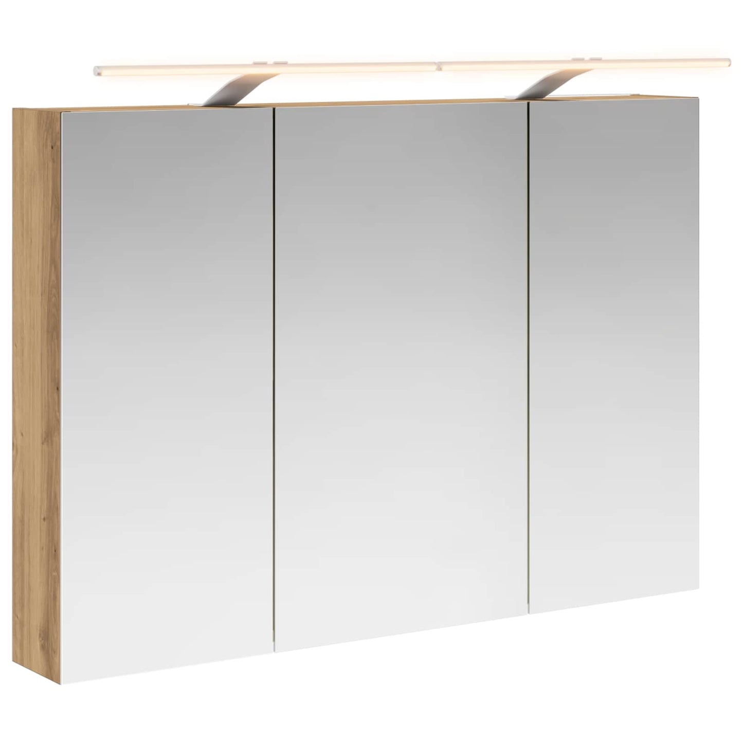 Baderomsspeilskap Kunstnerisk Eik 100 x 14,5 x 70 cm