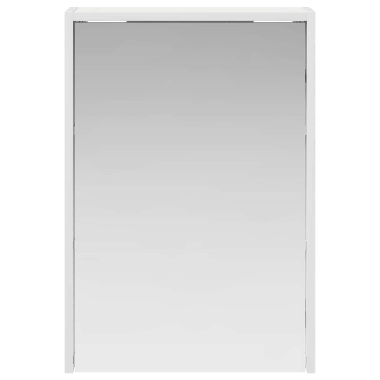 Baderomsspeilskap med dør Hvit 43 x 16 x 62.5 cm Konstruert tre