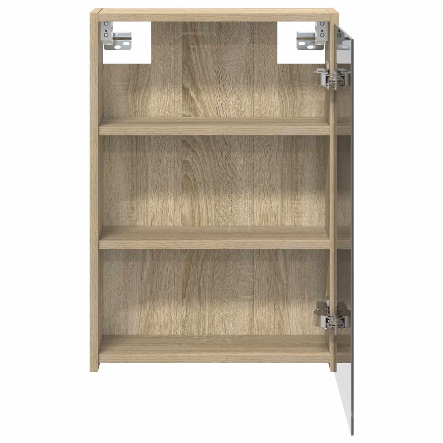 Baderomsspeilskap Sonoma eik 43 x 16 x 62.5 cm Konstruert tre