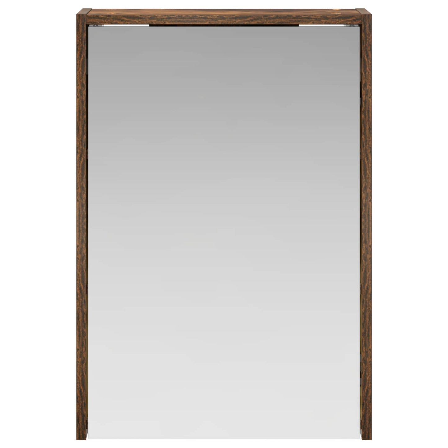 Baderomsspeilskap Røkt eik 43 x 16 x 62.5 cm Konstruert tre