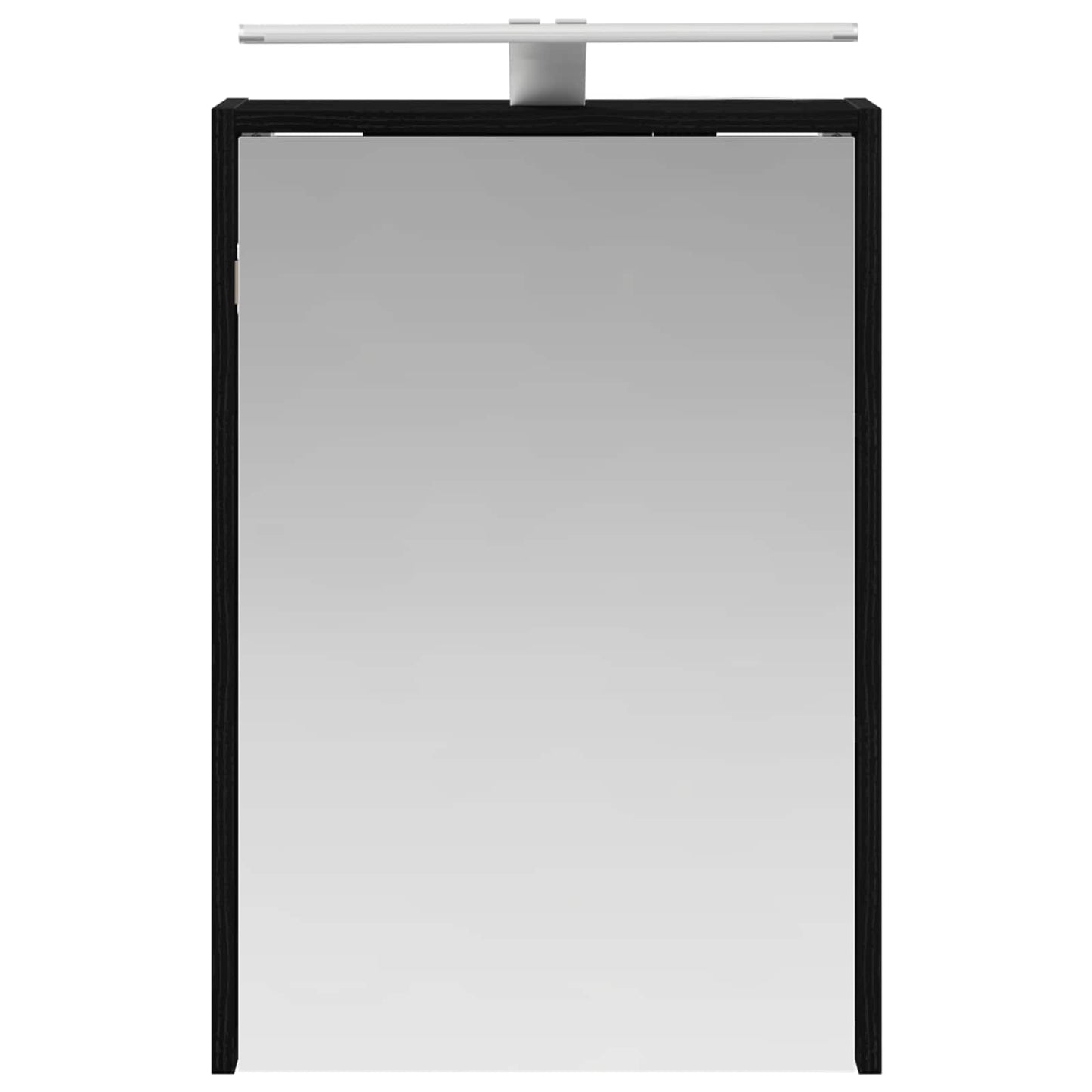 Baderomsspeilskap Svart Eik 43 x 16 x 62.5 cm Konstruert tre