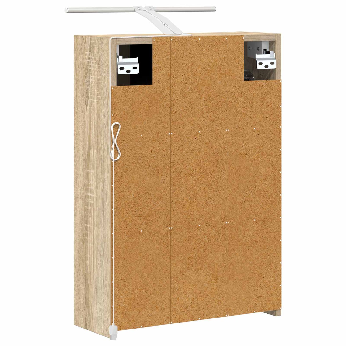 Baderomsspeilskap Sonoma eik 43 x 16 x 62.5 cm Konstruert tre
