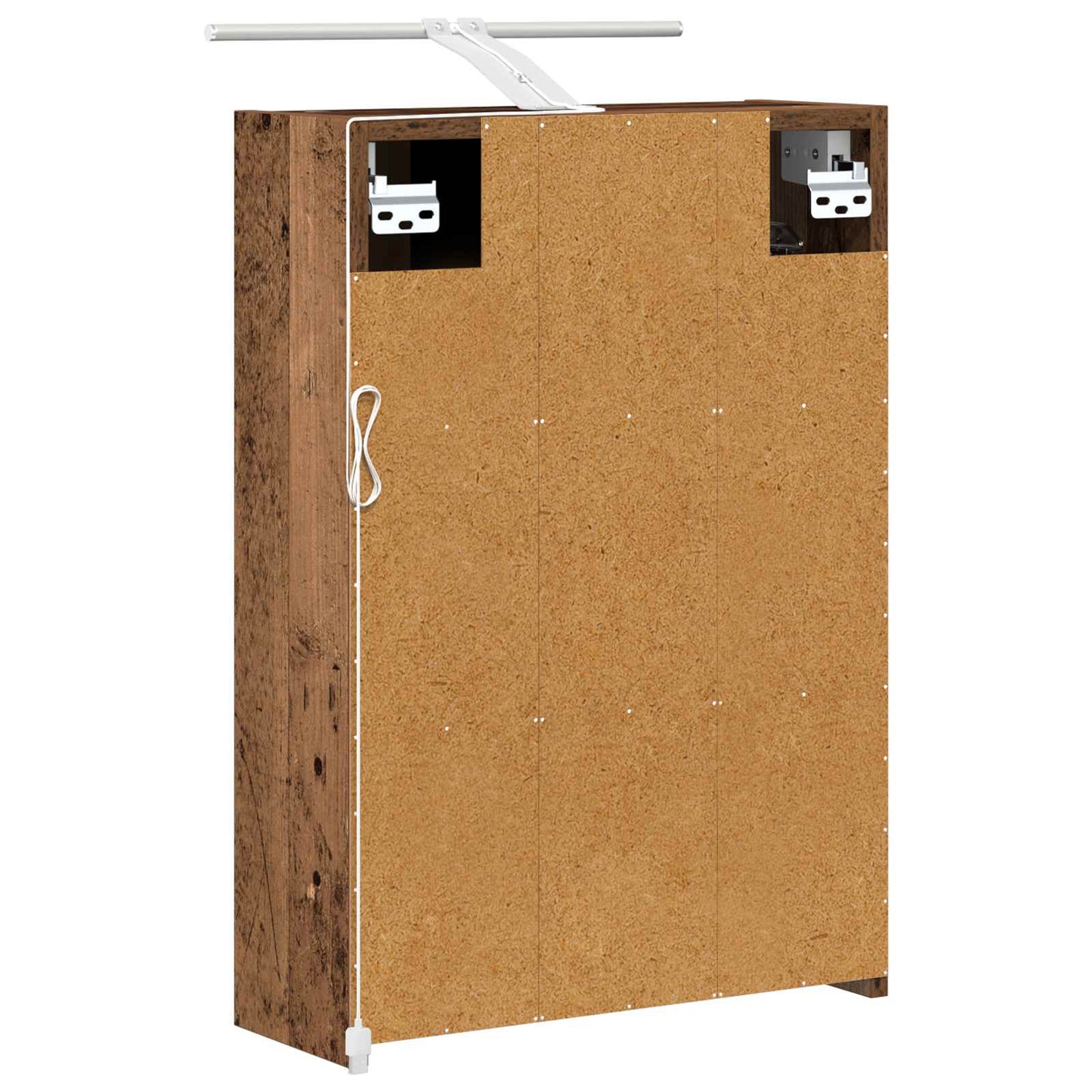 Baderomsspeilskap Gammelt tre 43 x 16 x 62.5 cm Konstruert tre
