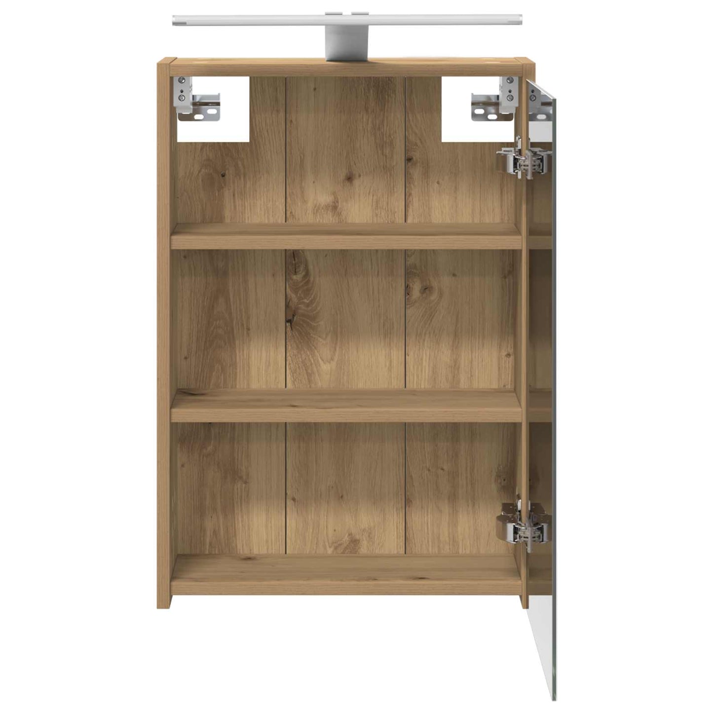 Baderomsspeilskap Kunstnerisk Eik 43 x 16 x 62.5 cm