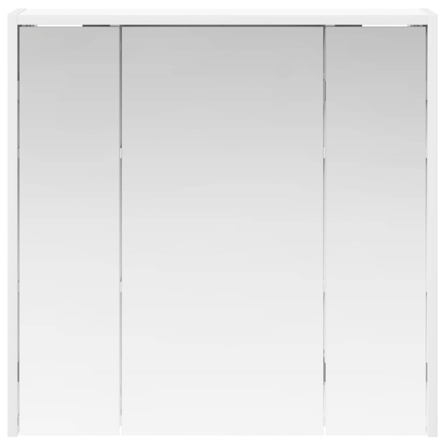 Baderomsspeilskap for Hvit 63,5 x 16 x 62,5 cm Konstruert tre