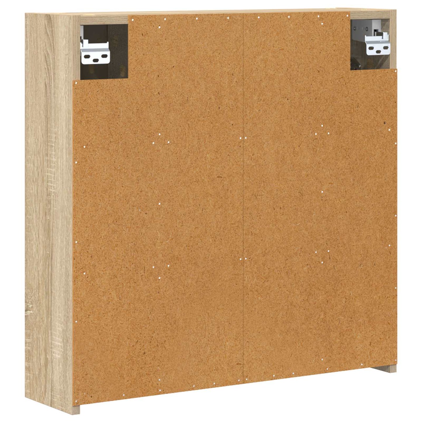 Baderomsspeilskap Sonoma eik 63,5 x 16 x 62,5 cm Konstruert tre