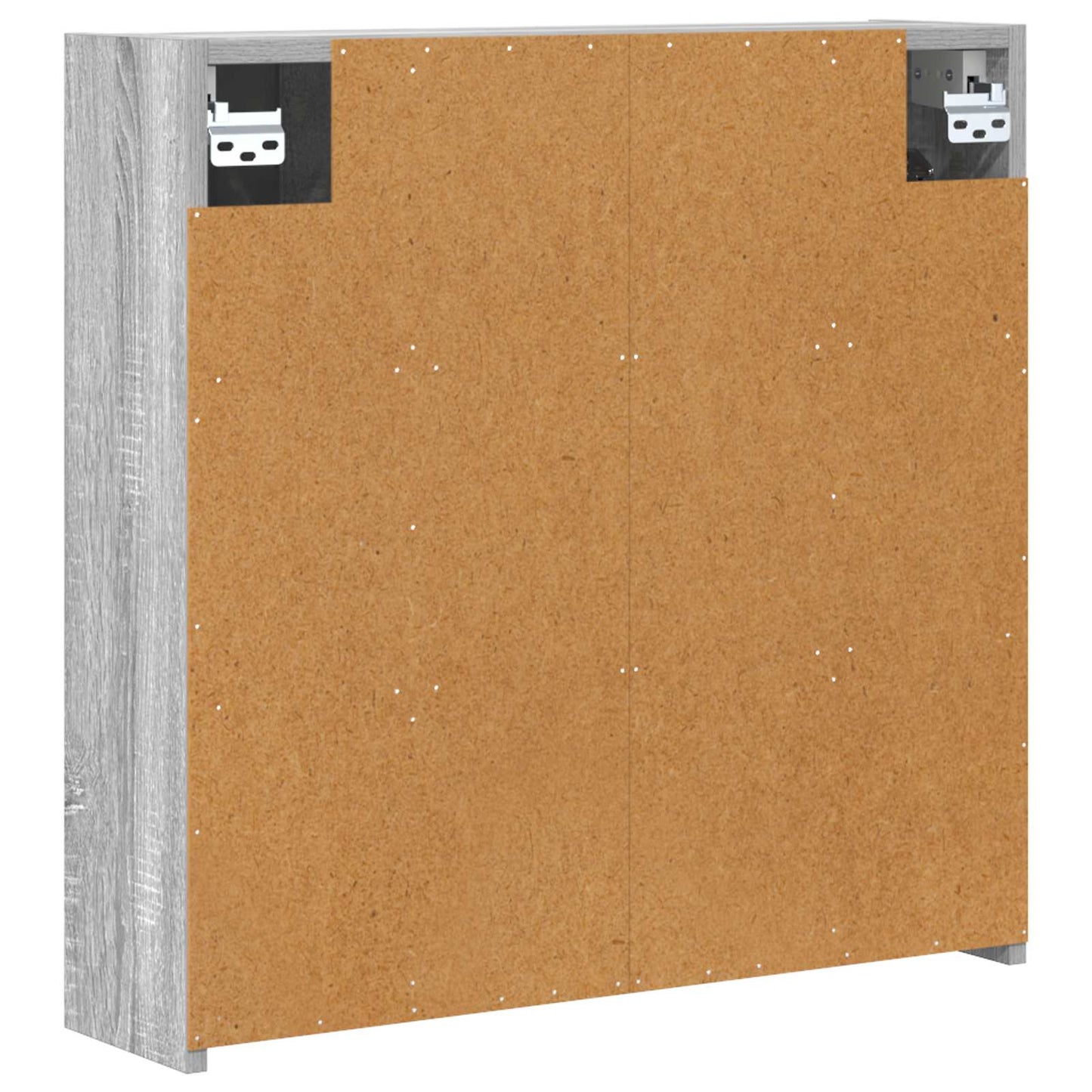 Baderomsspeilskap Grå Sonoma 63,5 x 16 x 62,5 cm Konstruert tre