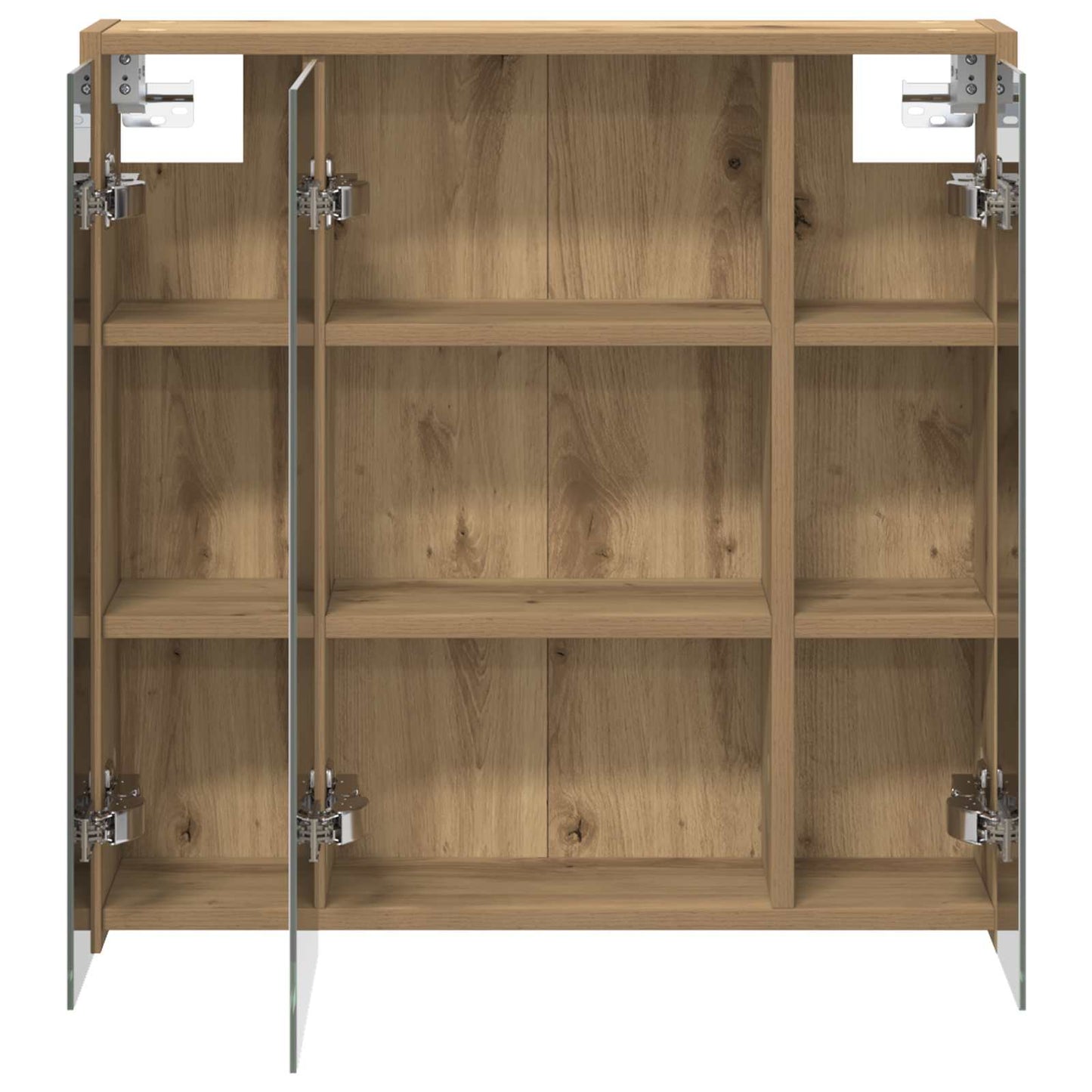 Baderomsspeilskap Kunstnerisk Eik 63,5 x 16 x 62,5 cm