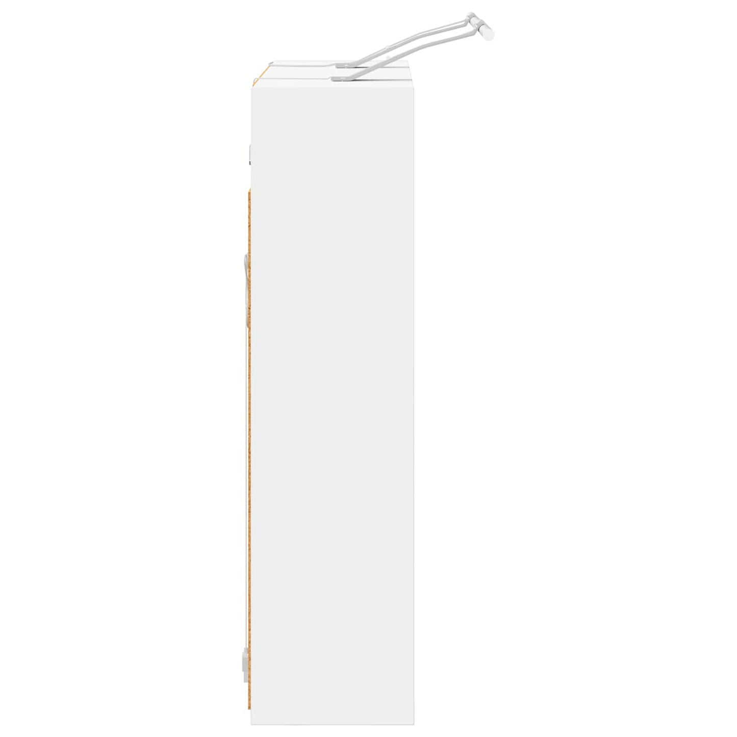Baderomsspeilskap for Hvit 63,5 x 16 x 62,5 cm Konstruert tre
