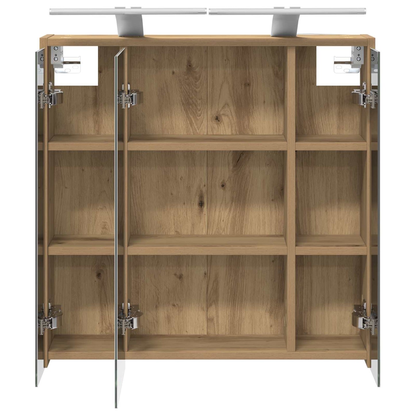 Baderomsspeilskap Kunstnerisk Eik 63,5 x 16 x 62,5 cm