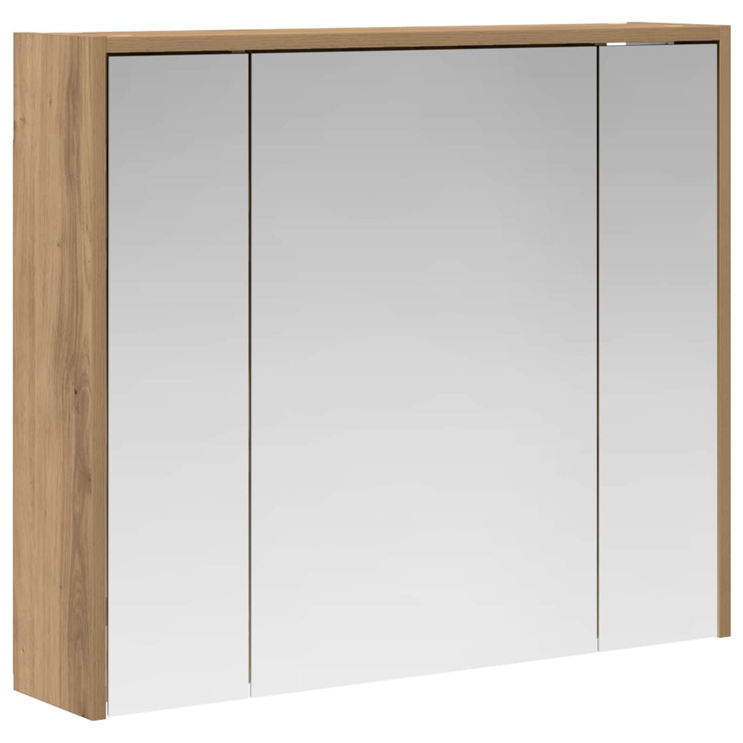 Baderomsspeilskap Kunstnerisk Eik 73,5 x 16 x 62,5 cm