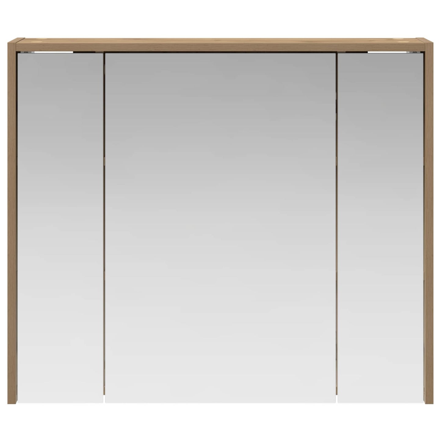 Baderomsspeilskap Kunstnerisk Eik 73,5 x 16 x 62,5 cm