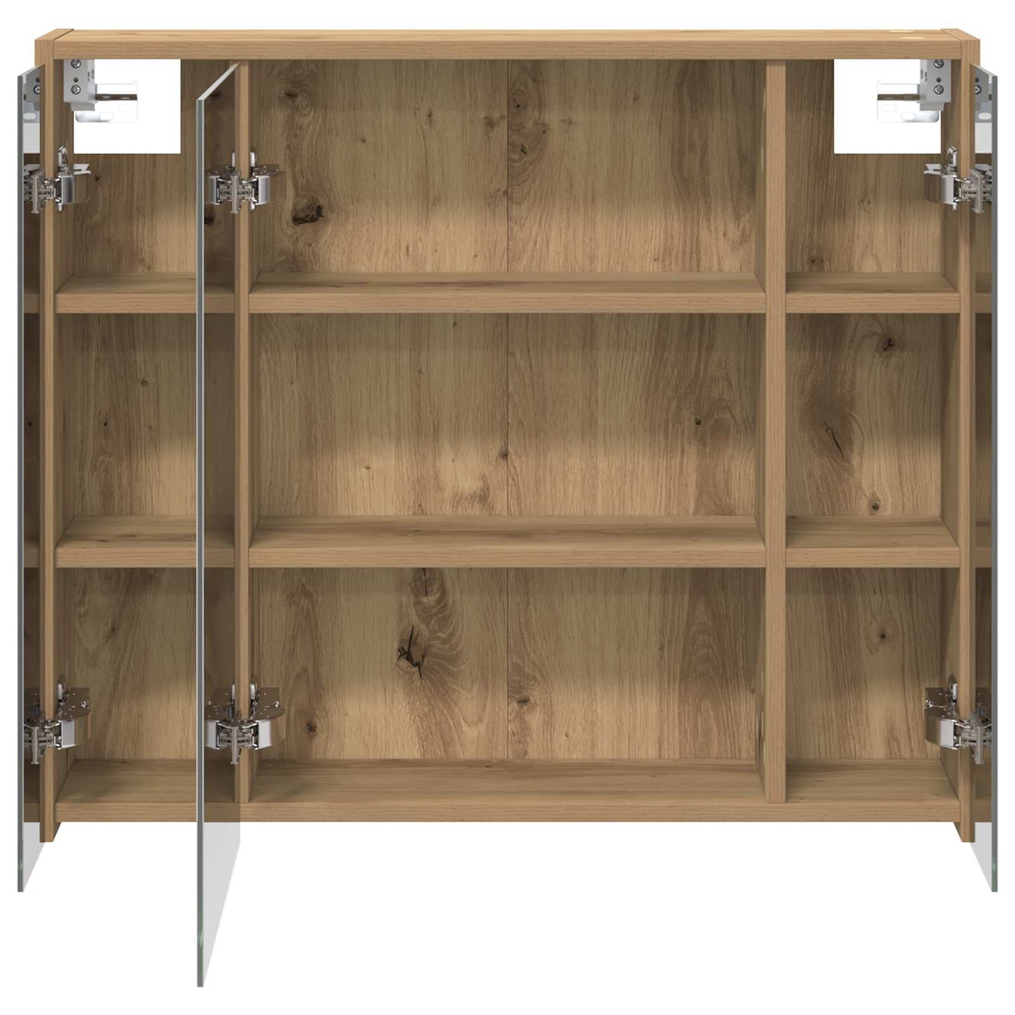 Baderomsspeilskap Kunstnerisk Eik 73,5 x 16 x 62,5 cm
