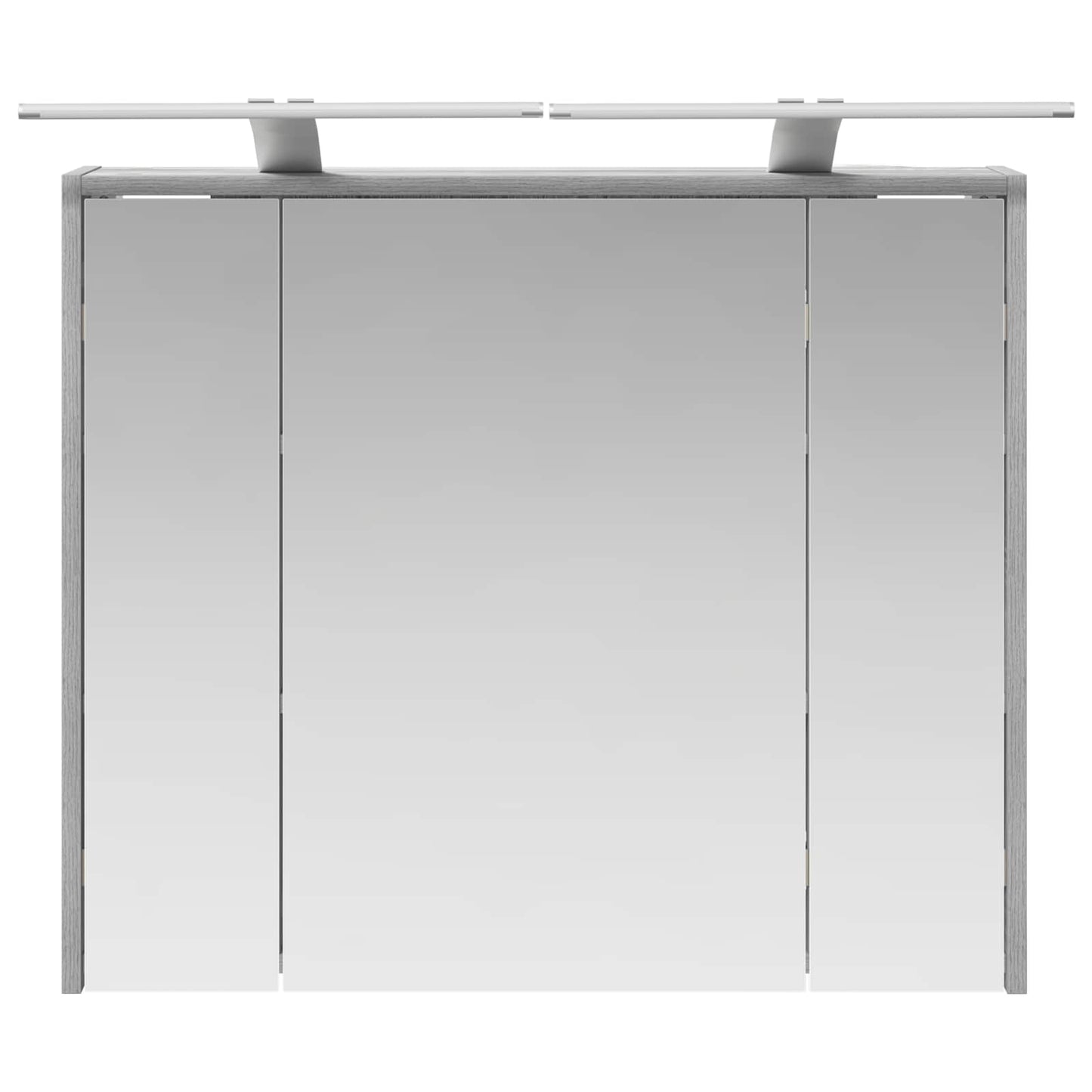 Baderomsspeilskap Grå Sonoma 73,5 x 16 x 62,5 cm Konstruert tre