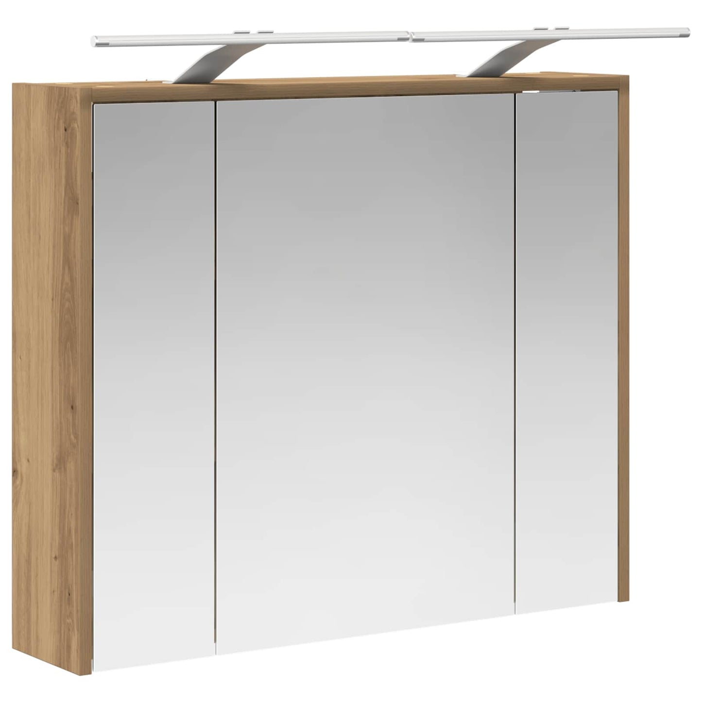 Baderomsspeilskap Kunstnerisk Eik 73,5 x 16 x 62,5 cm