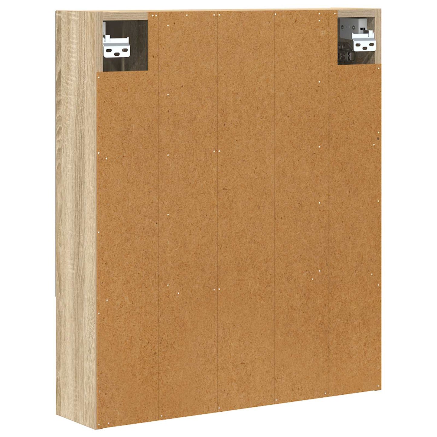 Baderomsspeilskap Sonoma eik 60 x 14.5 x 70 cm Konstruert tre