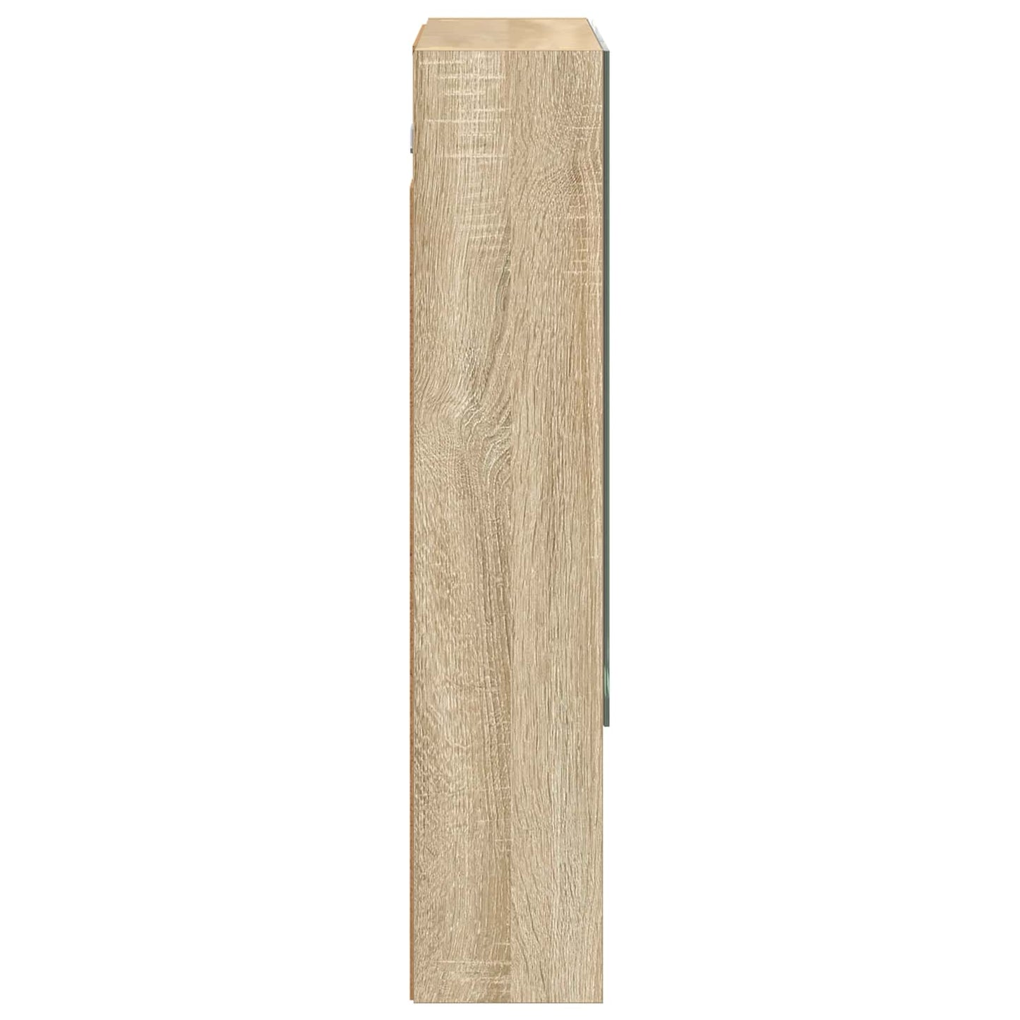 Baderomsspeilskap Sonoma eik 60 x 14.5 x 70 cm Konstruert tre