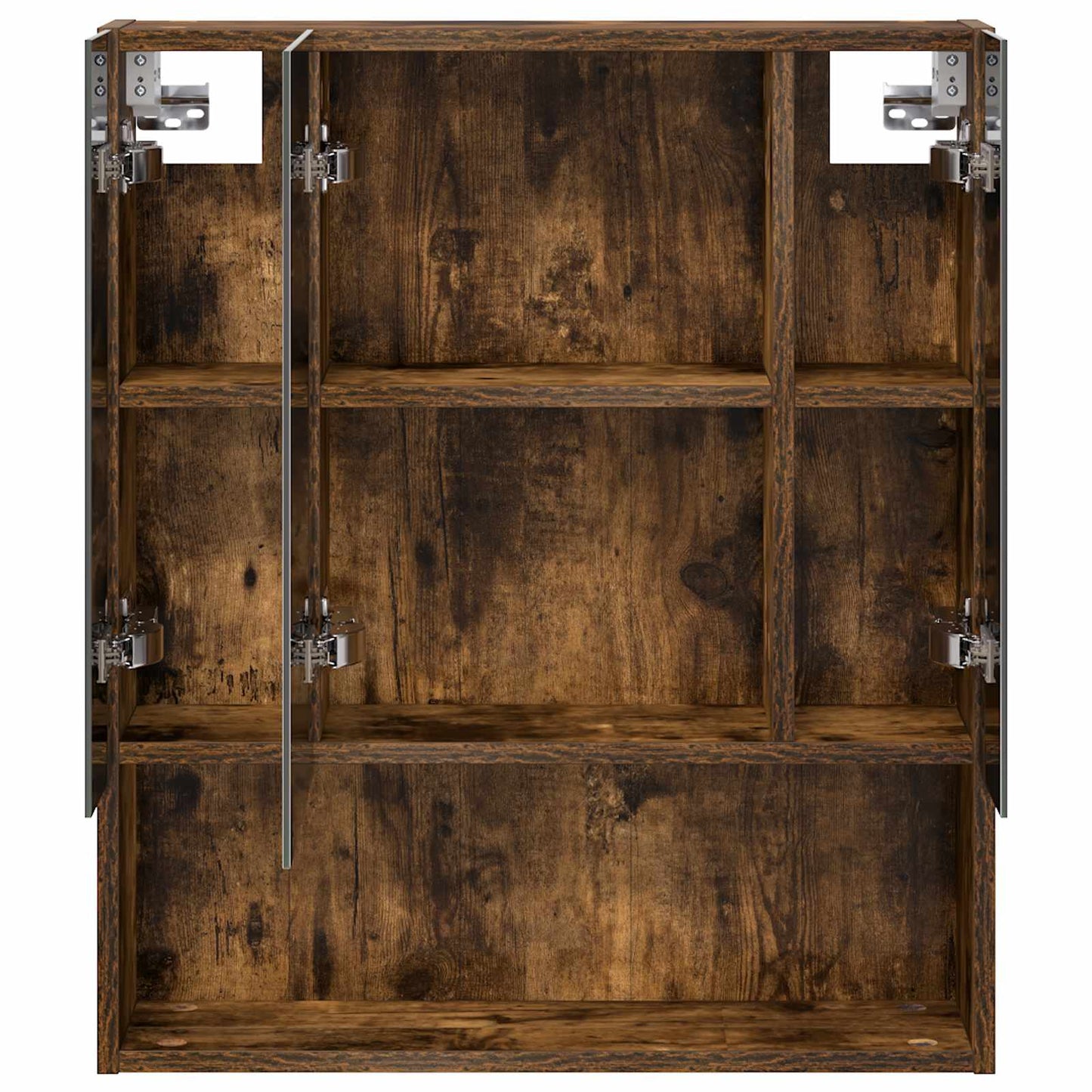 Baderomsspeilskap Røkt eik 60 x 14.5 x 70 cm Konstruert tre
