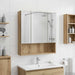 Baderomsspeilskap Kunstnerisk Eik 60 x 14.5 x 70 cm