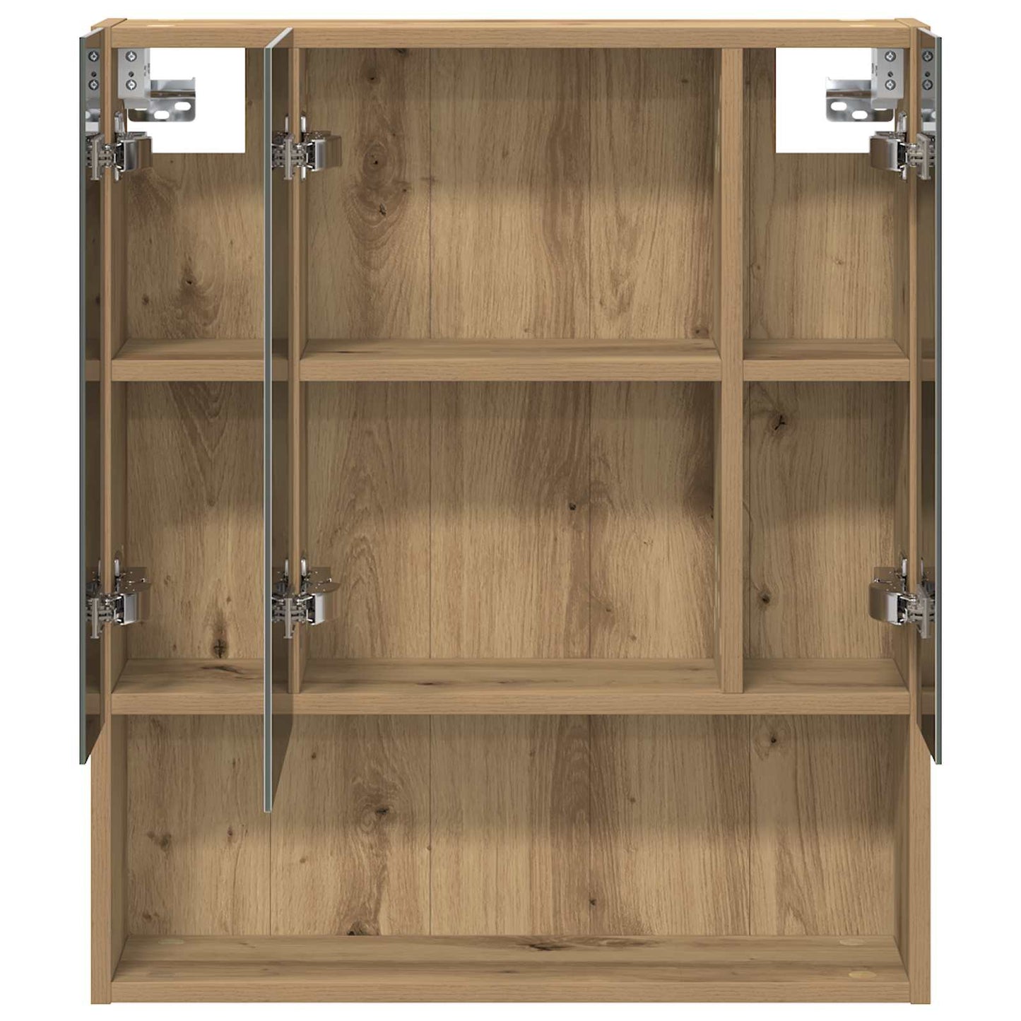 Baderomsspeilskap Kunstnerisk Eik 60 x 14.5 x 70 cm