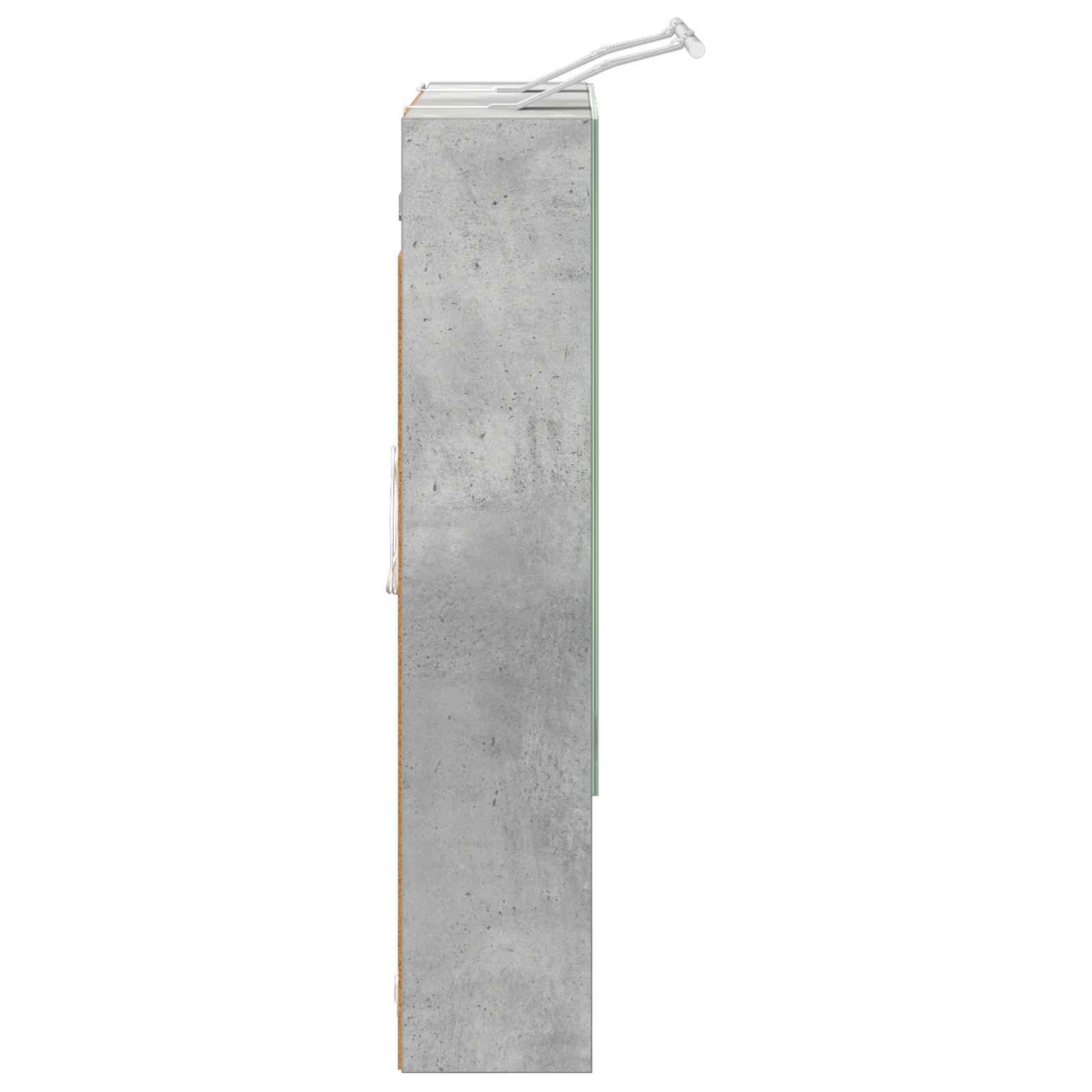 Baderomsspeilskap Betonggrå 60 x 14.5 x 70 cm Konstruert tre