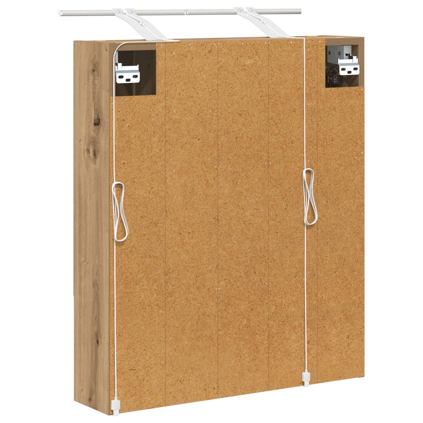 Baderomsspeilskap Kunstnerisk Eik 60 x 14.5 x 70 cm