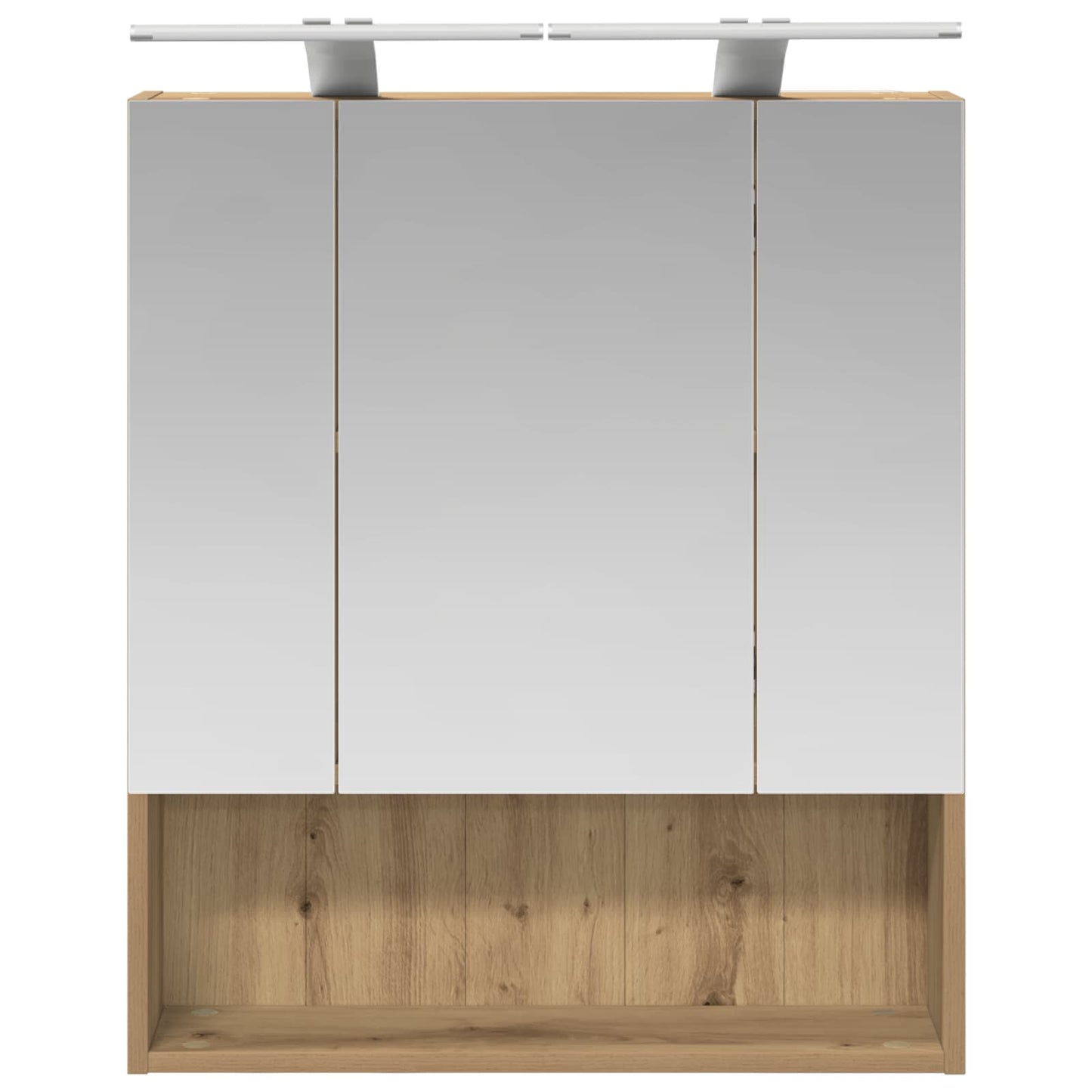 Baderomsspeilskap Kunstnerisk Eik 60 x 14.5 x 70 cm