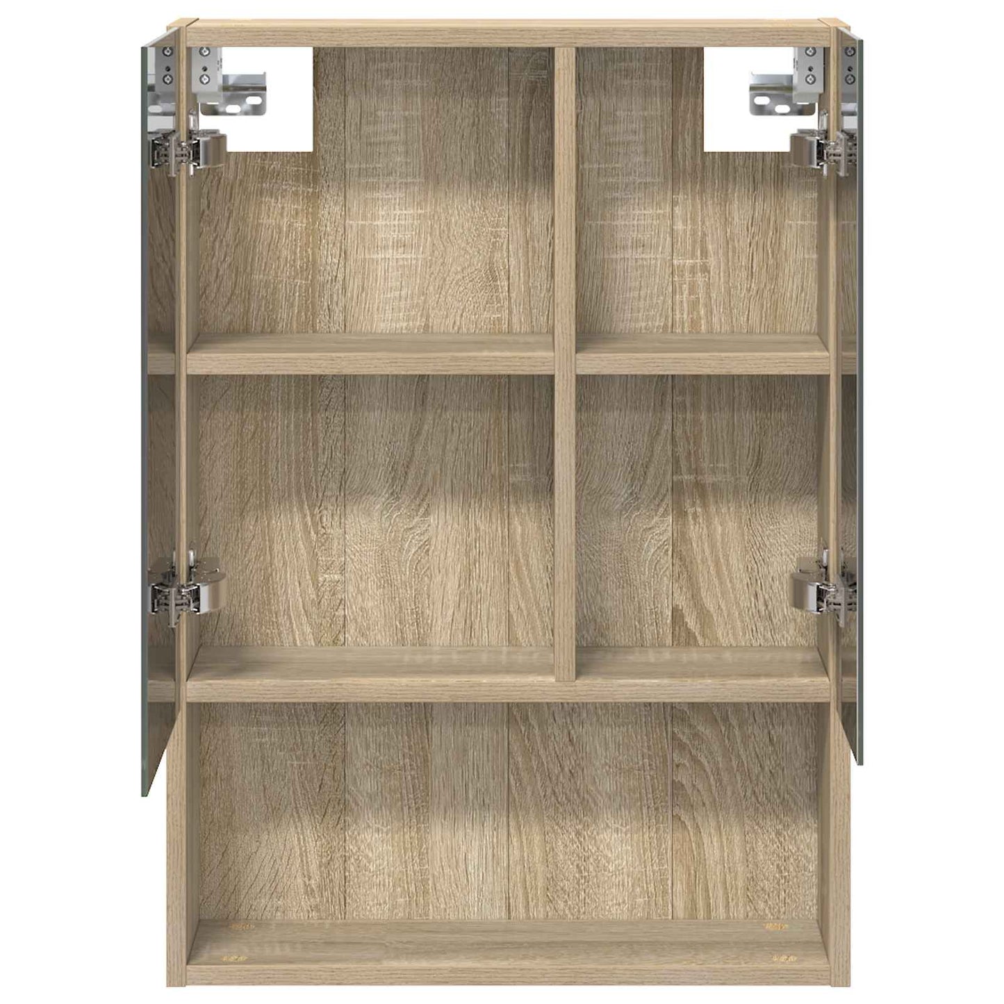 Baderomsspeilskap Sonoma eik 50 x 14,5 x 70 cm Konstruert tre
