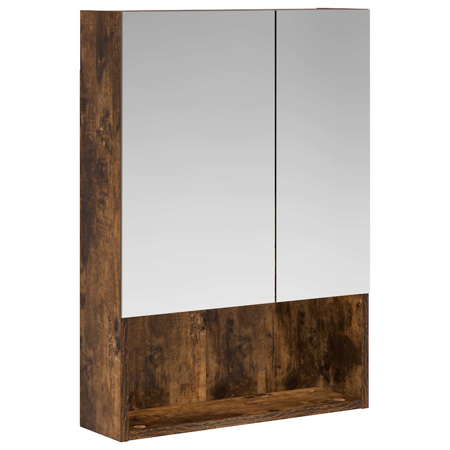 Baderomsspeilskap Røkt eik 50 x 14,5 x 70 cm Konstruert tre