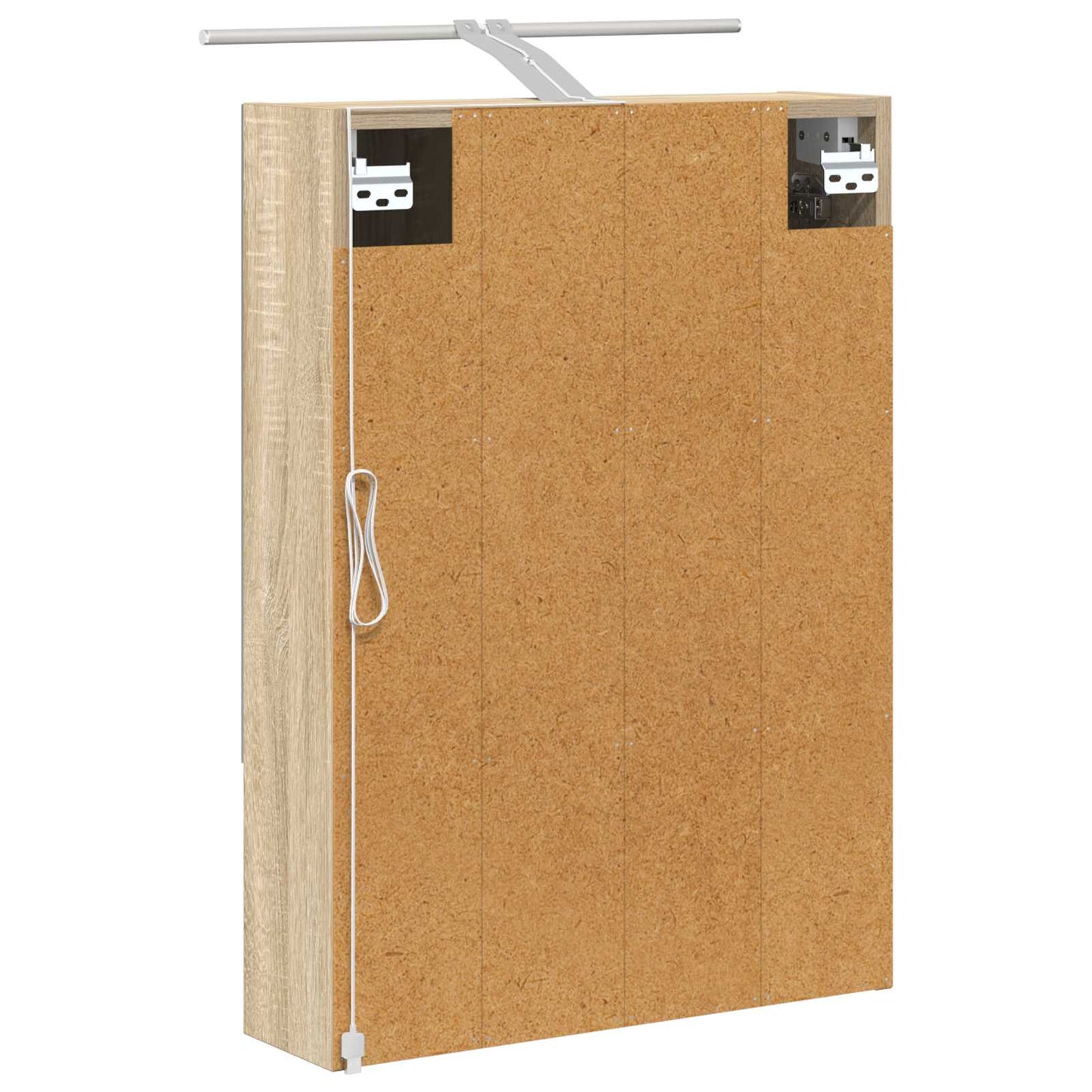 Baderomsspeilskap Sonoma eik 50 x 14,5 x 70 cm Konstruert tre