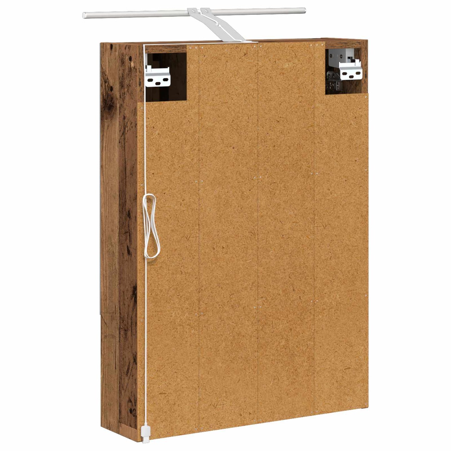 Baderomsspeilskap Gammelt tre 50 x 14,5 x 70 cm Konstruert tre