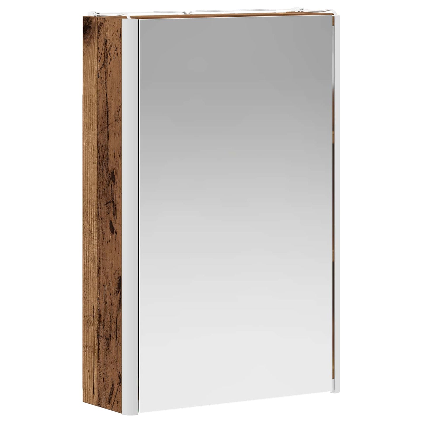Baderomsspeilskap Gammelt tre 33 x 11,5 x 50 cm Konstruert tre