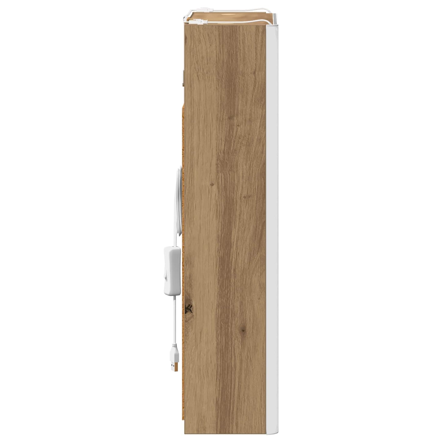 Baderomsspeilskap Kunstnerisk Eik 33 x 11,5 x 50 cm