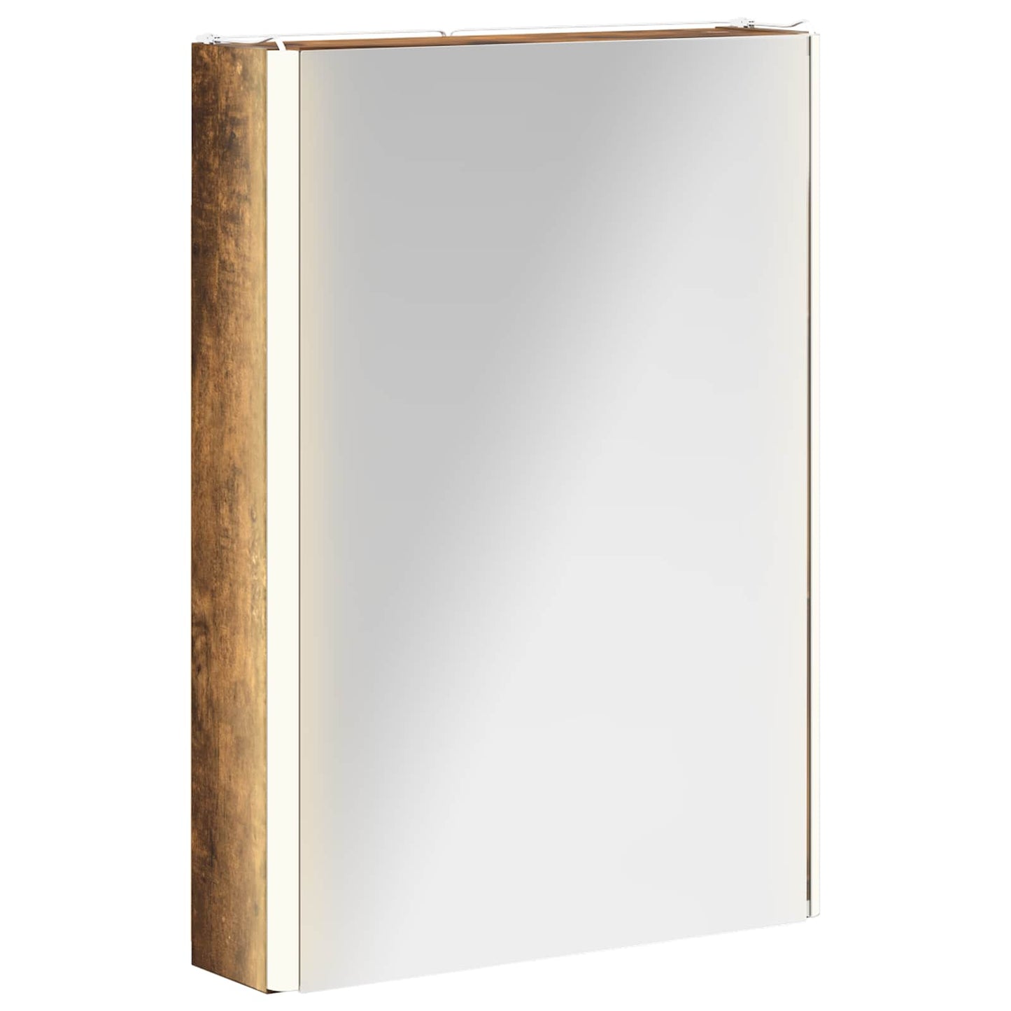 Baderomsspeilskap Røkt eik 43 x 11,5 x 60,5 cm Konstruert tre