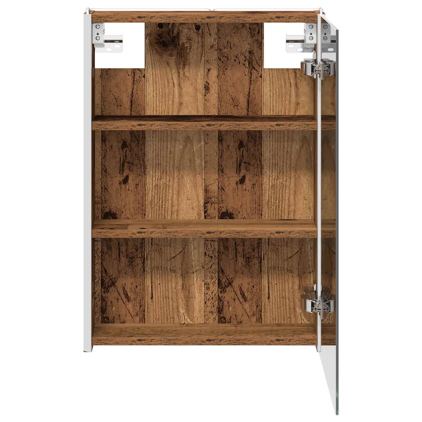 Baderomsspeilskap Gammelt tre 43 x 11,5 x 60,5 cm