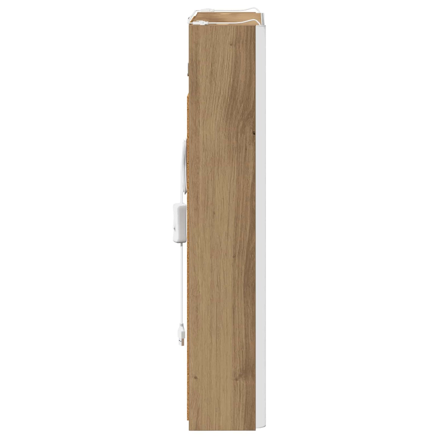 Baderomsspeilskap Kunstnerisk Eik 43 x 11,5 x 60,5 cm