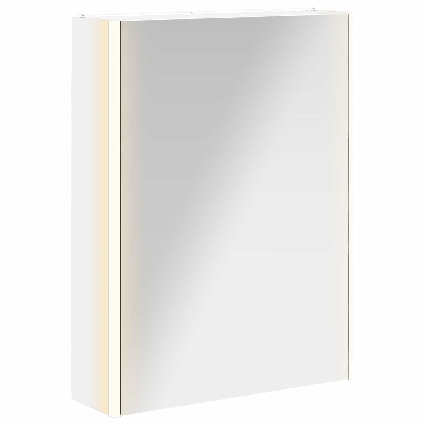 Baderomsspeilskap for Hvit 53,5 x 15,5 x 70 cm Konstruert tre
