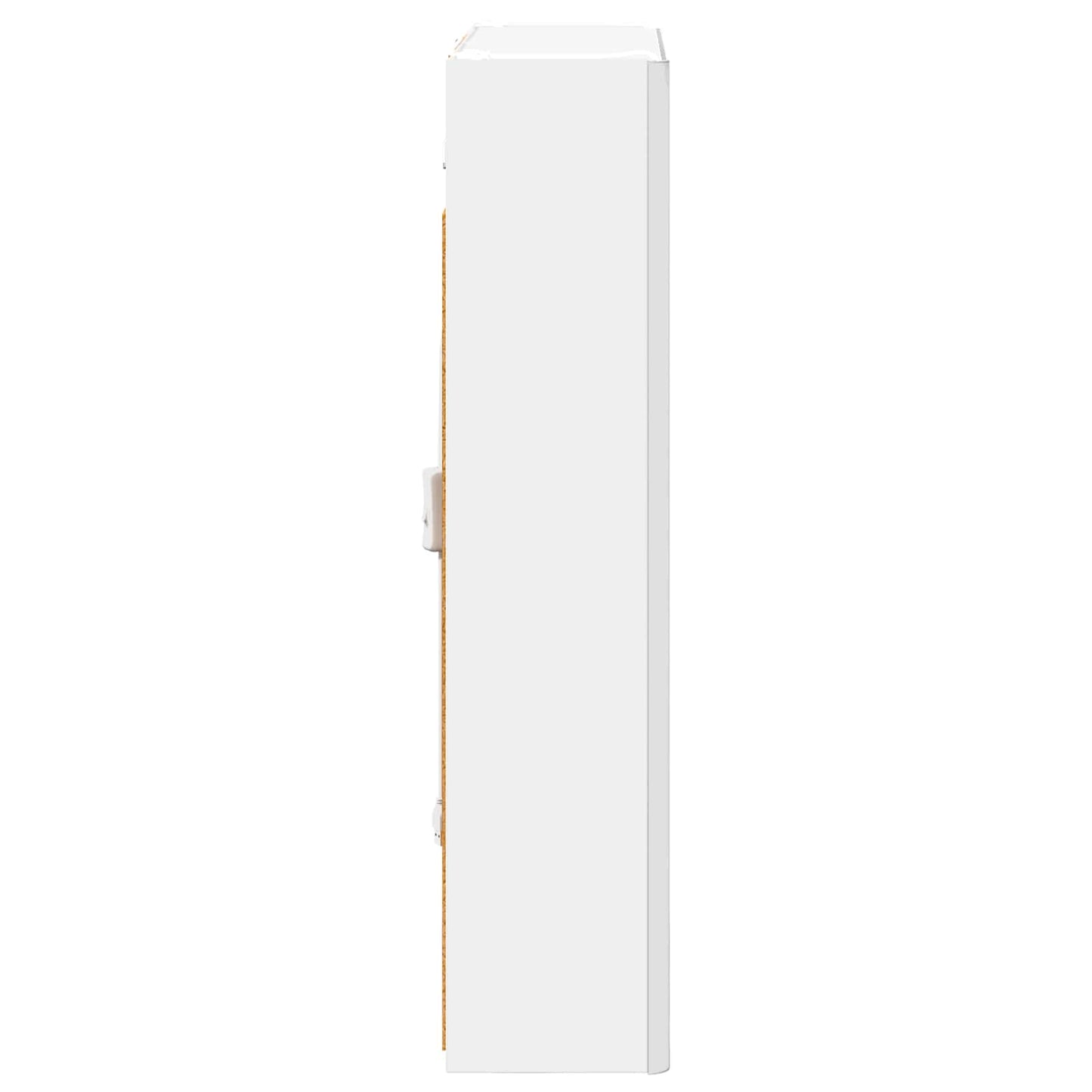 Baderomsspeilskap for Hvit 53,5 x 15,5 x 70 cm Konstruert tre
