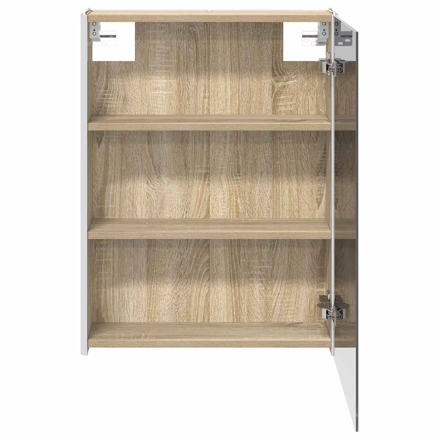 Baderomsspeilskap Sonoma eik 53,5 x 15,5 x 70 cm Konstruert tre