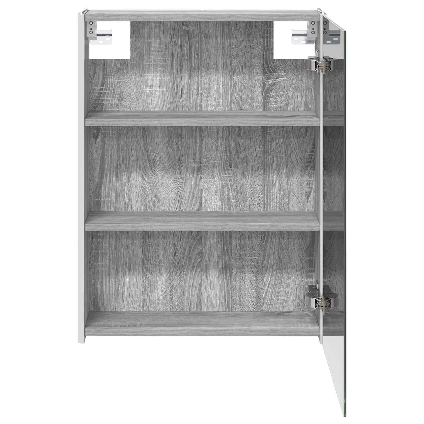 Baderomsspeilskap Grå Sonoma 53,5 x 15,5 x 70 cm Konstruert tre