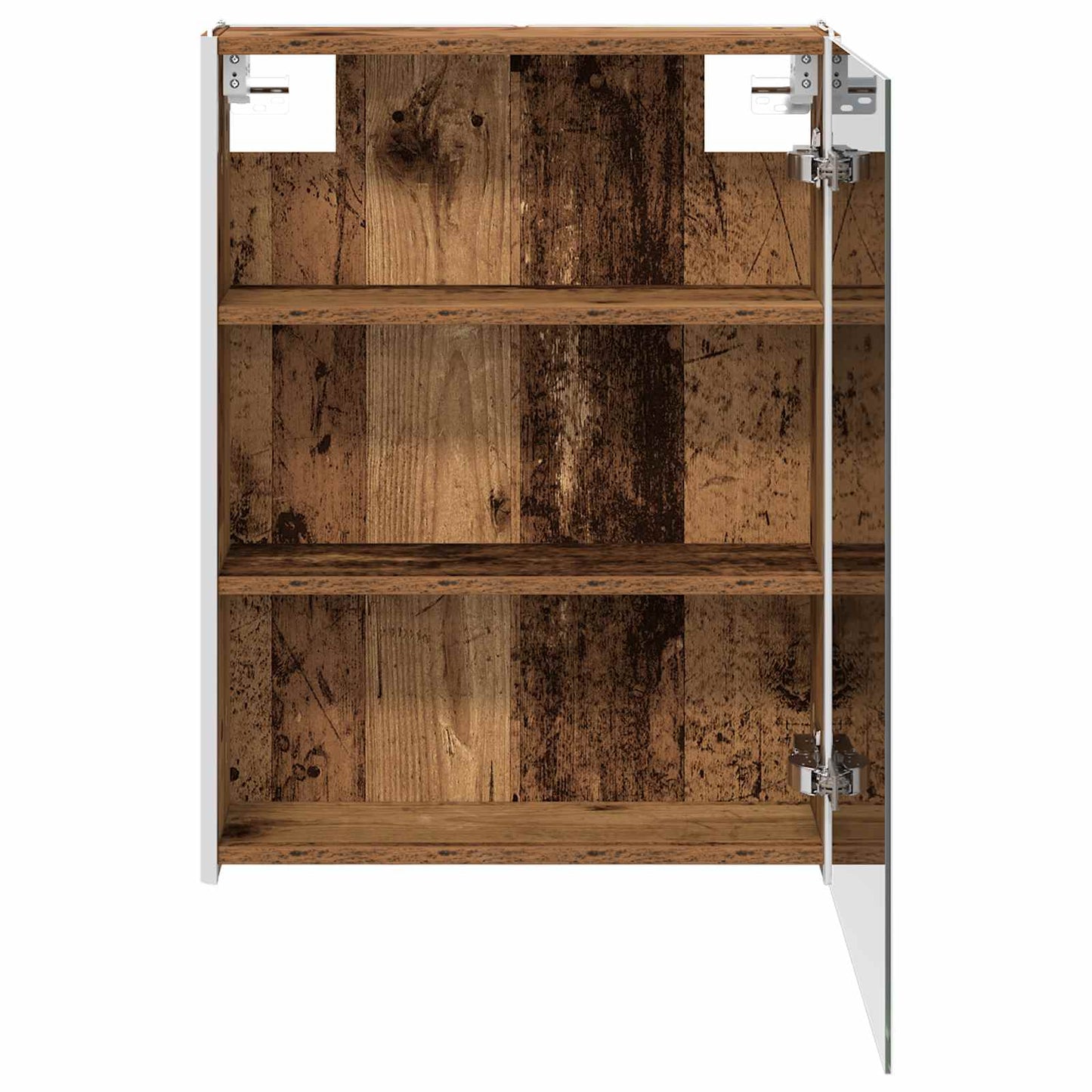 Baderomsspeilskap Gammelt tre 53,5 x 15,5 x 70 cm