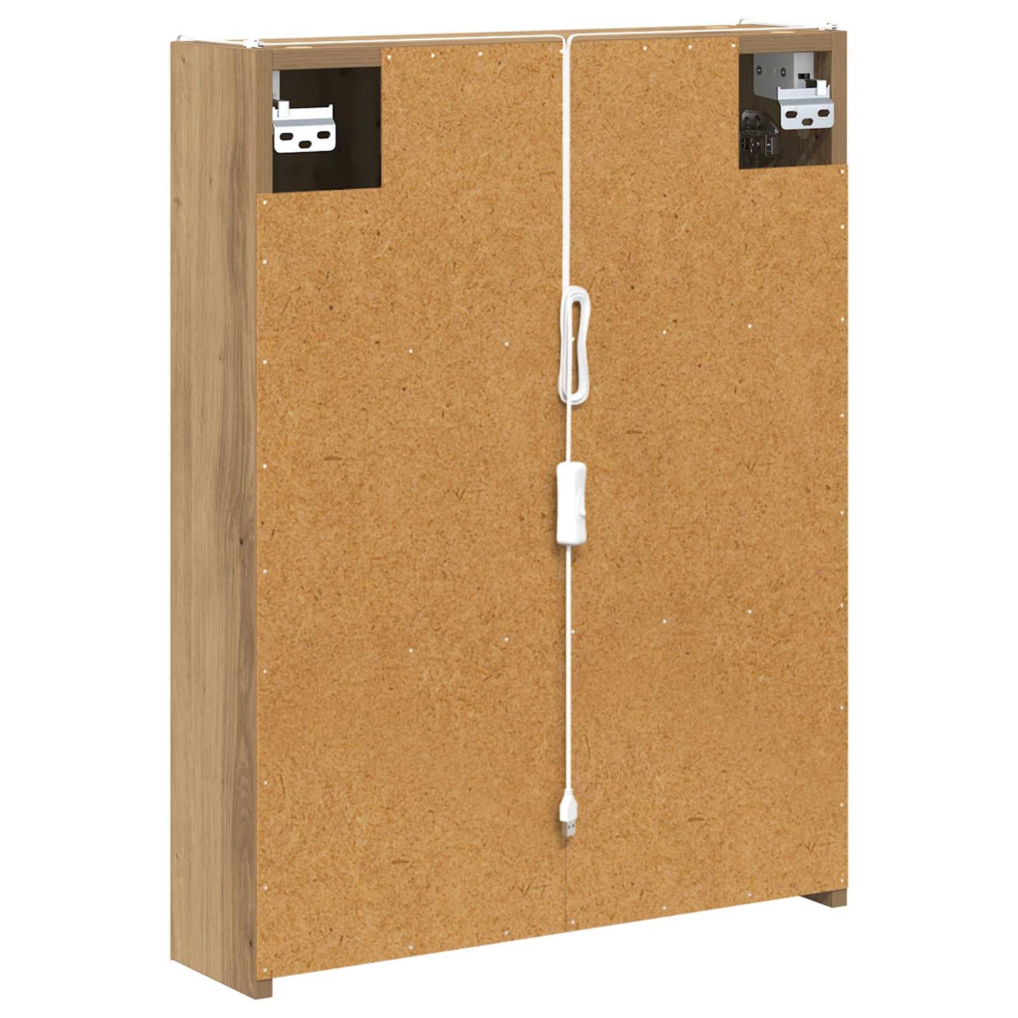 Baderomsspeilskap Kunstnerisk Eik 53,5 x 15,5 x 70 cm