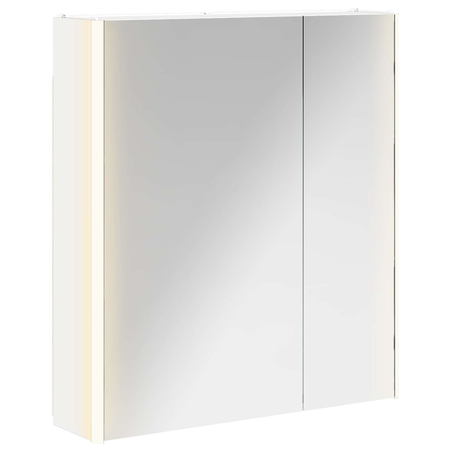 Baderomsspeilskap for Hvit 63,5 x 15,5 x 70 cm Konstruert tre