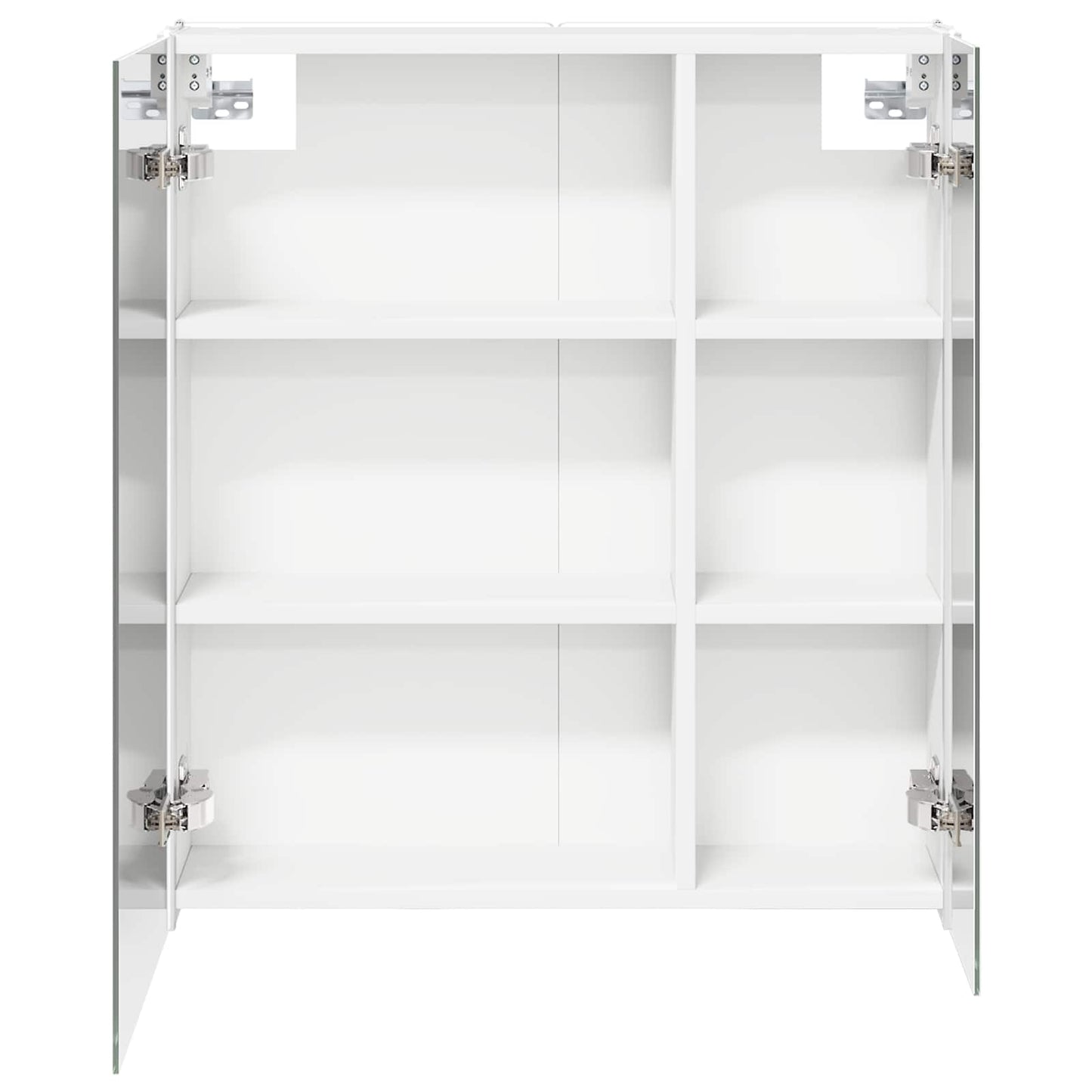 Baderomsspeilskap for Hvit 63,5 x 15,5 x 70 cm Konstruert tre