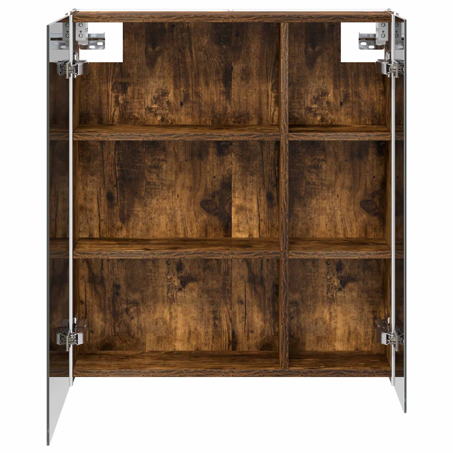 Baderomsspeilskap Røkt eik 63,5 x 15,5 x 70 cm Konstruert tre